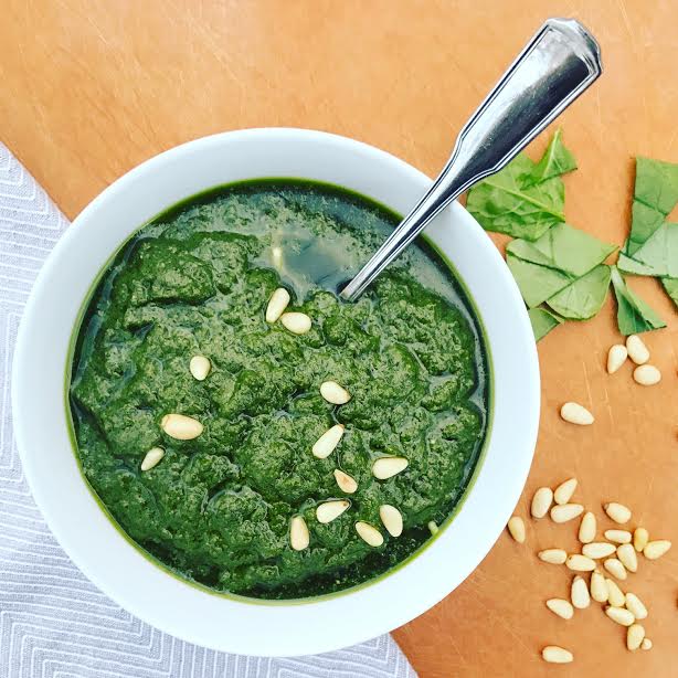 Homemade Basil Pesto Recipe, With Easy Low FODMAP Modification